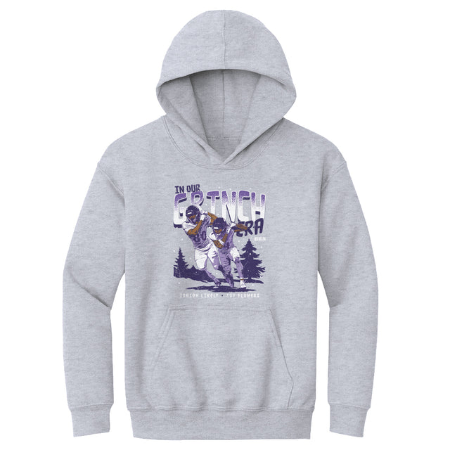 Zay Flowers Kids Youth Hoodie | 500 LEVEL