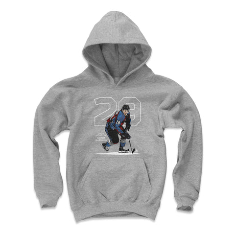 Nathan MacKinnon Kids Youth Hoodie | 500 LEVEL