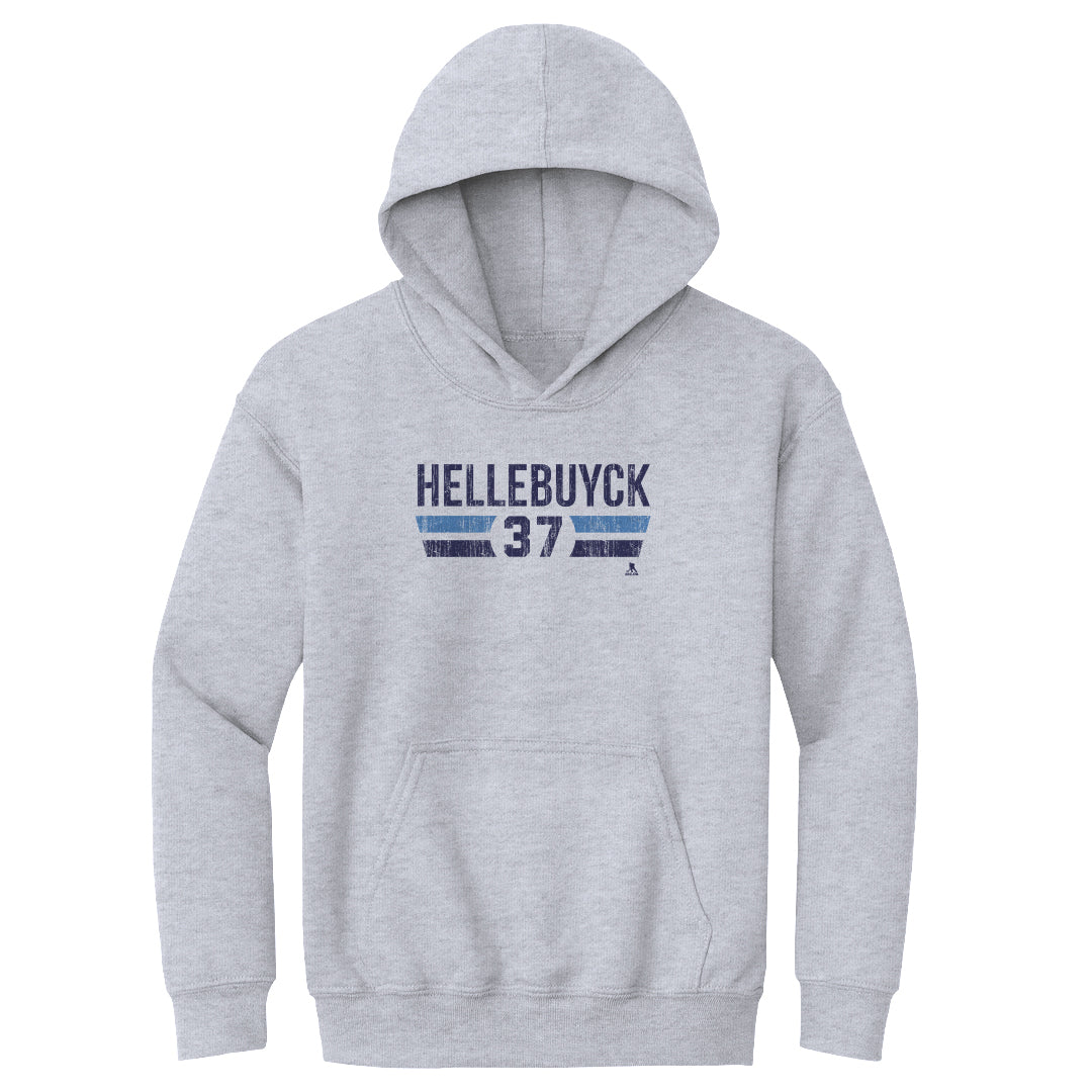 Connor Hellebuyck Kids Youth Hoodie | 500 LEVEL