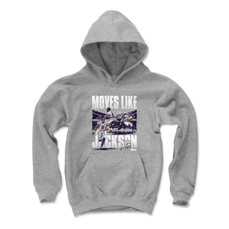 Lamar Jackson Kids Youth Hoodie | 500 LEVEL
