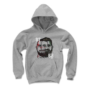 Jason Kelce Kids Youth Hoodie | 500 LEVEL