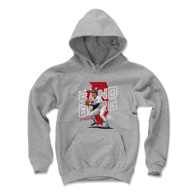 Ryne Sandberg Kids Youth Hoodie | 500 LEVEL
