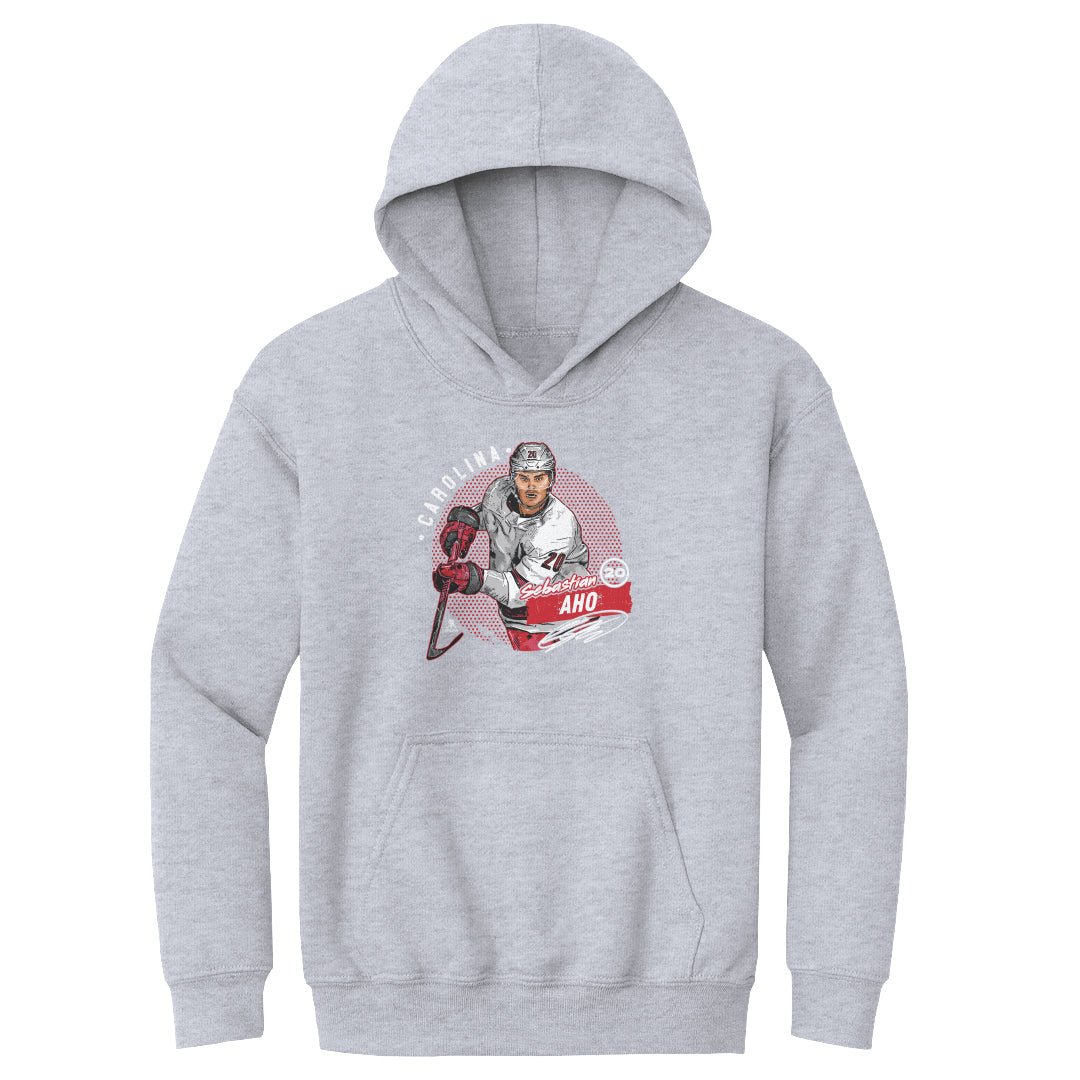 Sebastian Aho Kids Youth Hoodie | 500 LEVEL