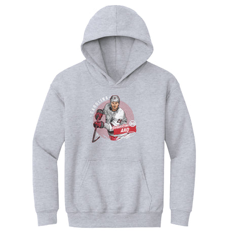 Sebastian Aho Kids Youth Hoodie | 500 LEVEL