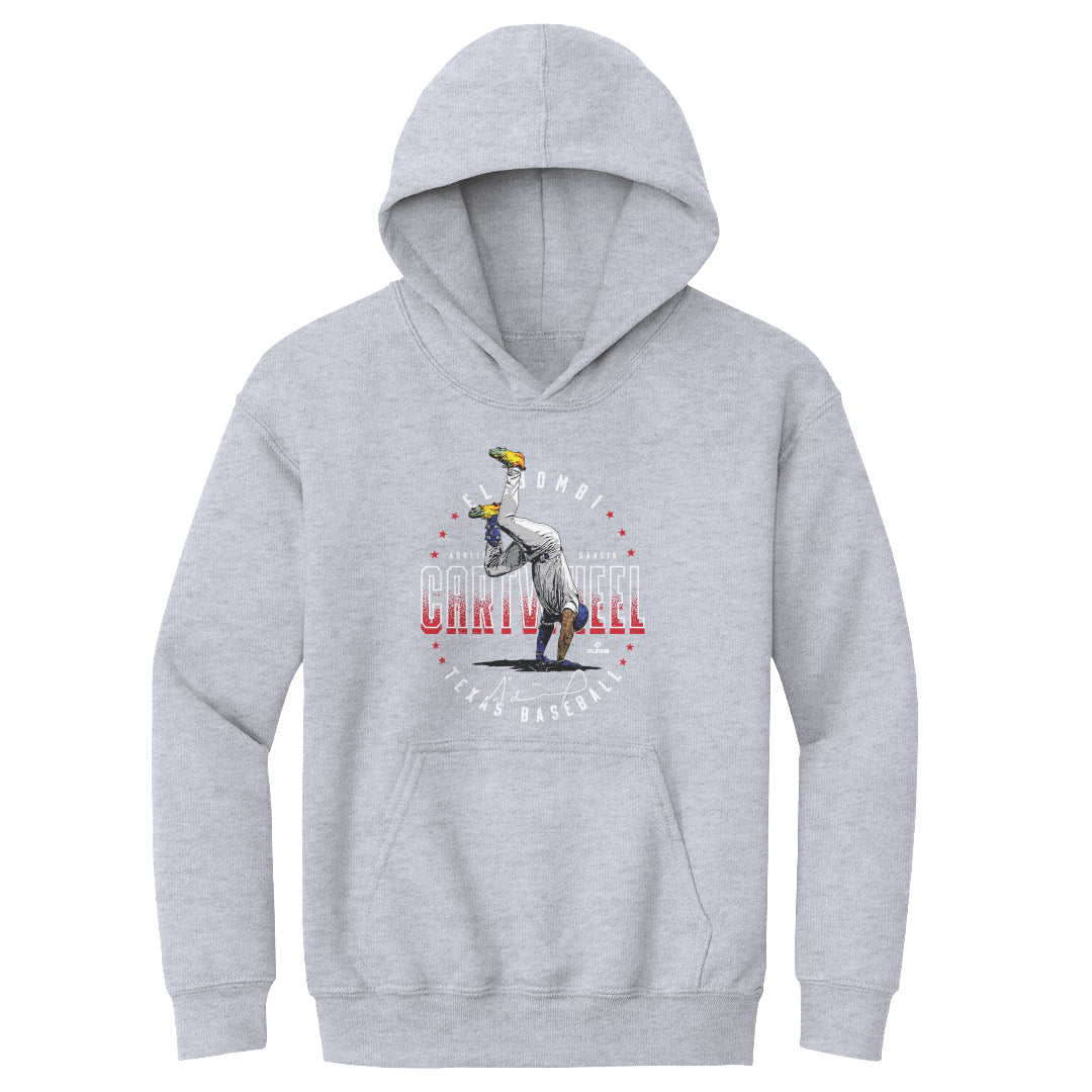 Adolis Garcia Kids Youth Hoodie | 500 LEVEL
