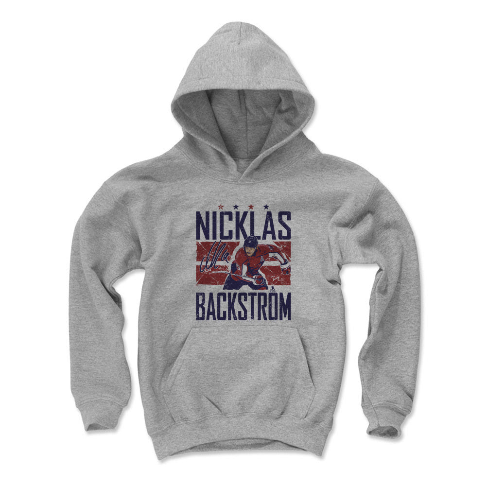 Nicklas Backstrom Kids Youth Hoodie | 500 LEVEL