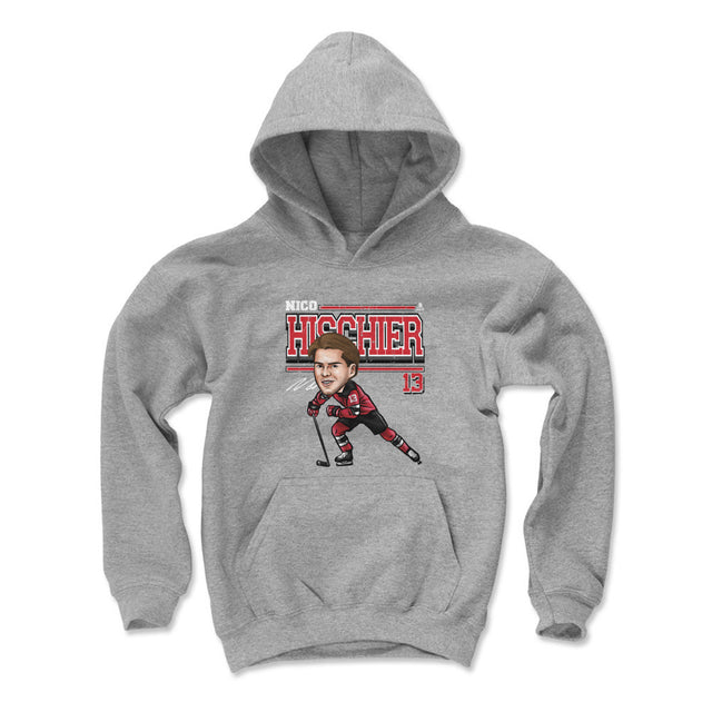 Nico Hischier Kids Youth Hoodie | 500 LEVEL