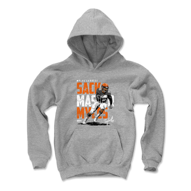 Myles Garrett Kids Youth Hoodie | 500 LEVEL