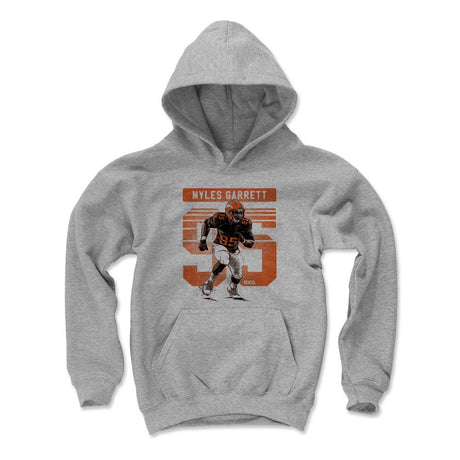 Myles Garrett Kids Youth Hoodie | 500 LEVEL