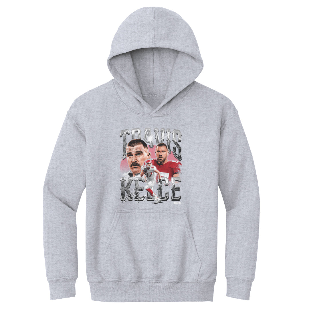 Travis Kelce Kids Youth Hoodie | 500 LEVEL