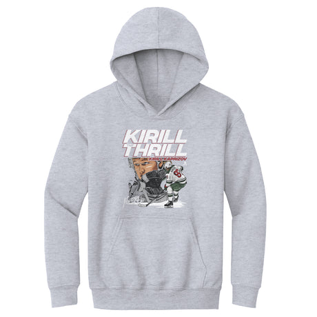 Kirill Kaprizov Kids Youth Hoodie | 500 LEVEL