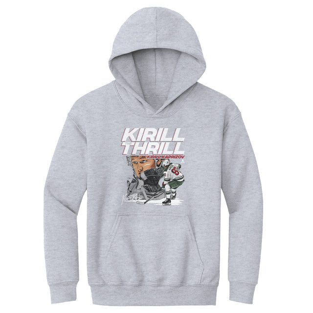 Kirill Kaprizov Kids Youth Hoodie | 500 LEVEL