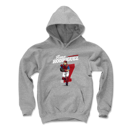 Ivan Rodriguez Kids Youth Hoodie | 500 LEVEL