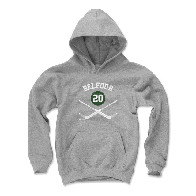 Ed Belfour Kids Youth Hoodie | 500 LEVEL