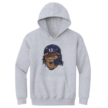 Ronald Acuna Jr. Kids Youth Hoodie | 500 LEVEL