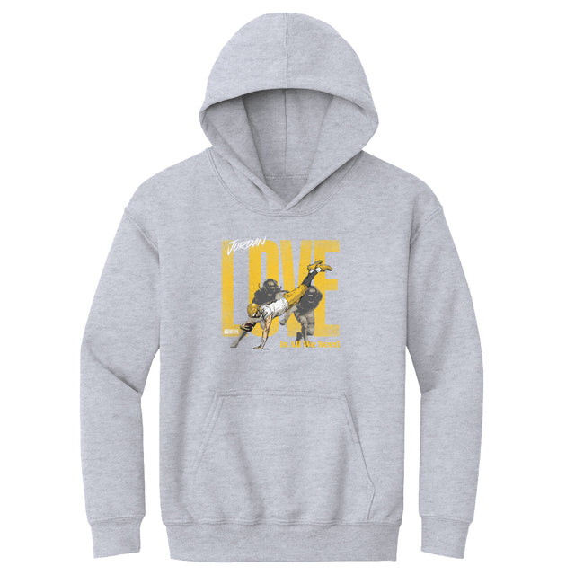 Jordan Love Kids Youth Hoodie | 500 LEVEL