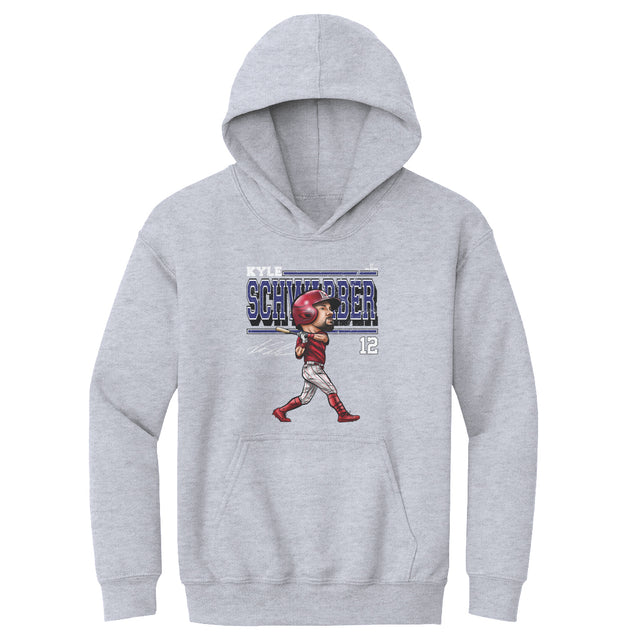 Kyle Schwarber Kids Youth Hoodie | 500 LEVEL