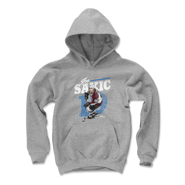 Joe Sakic Kids Youth Hoodie | 500 LEVEL