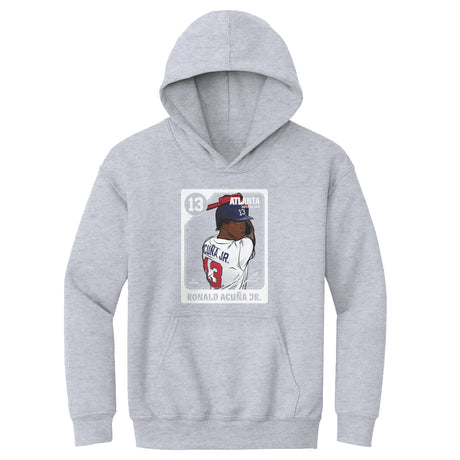 Ronald Acuna Jr. Kids Youth Hoodie | 500 LEVEL