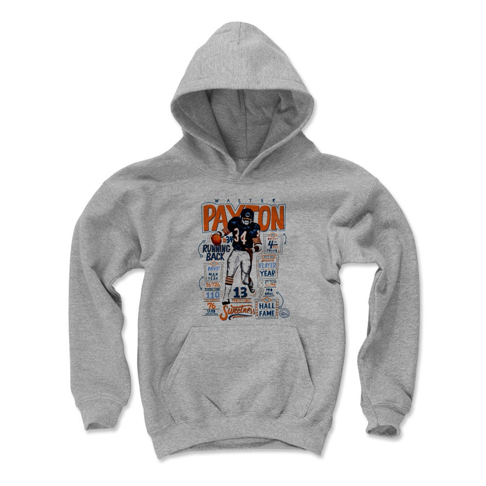 Walter Payton Kids Youth Hoodie | 500 LEVEL