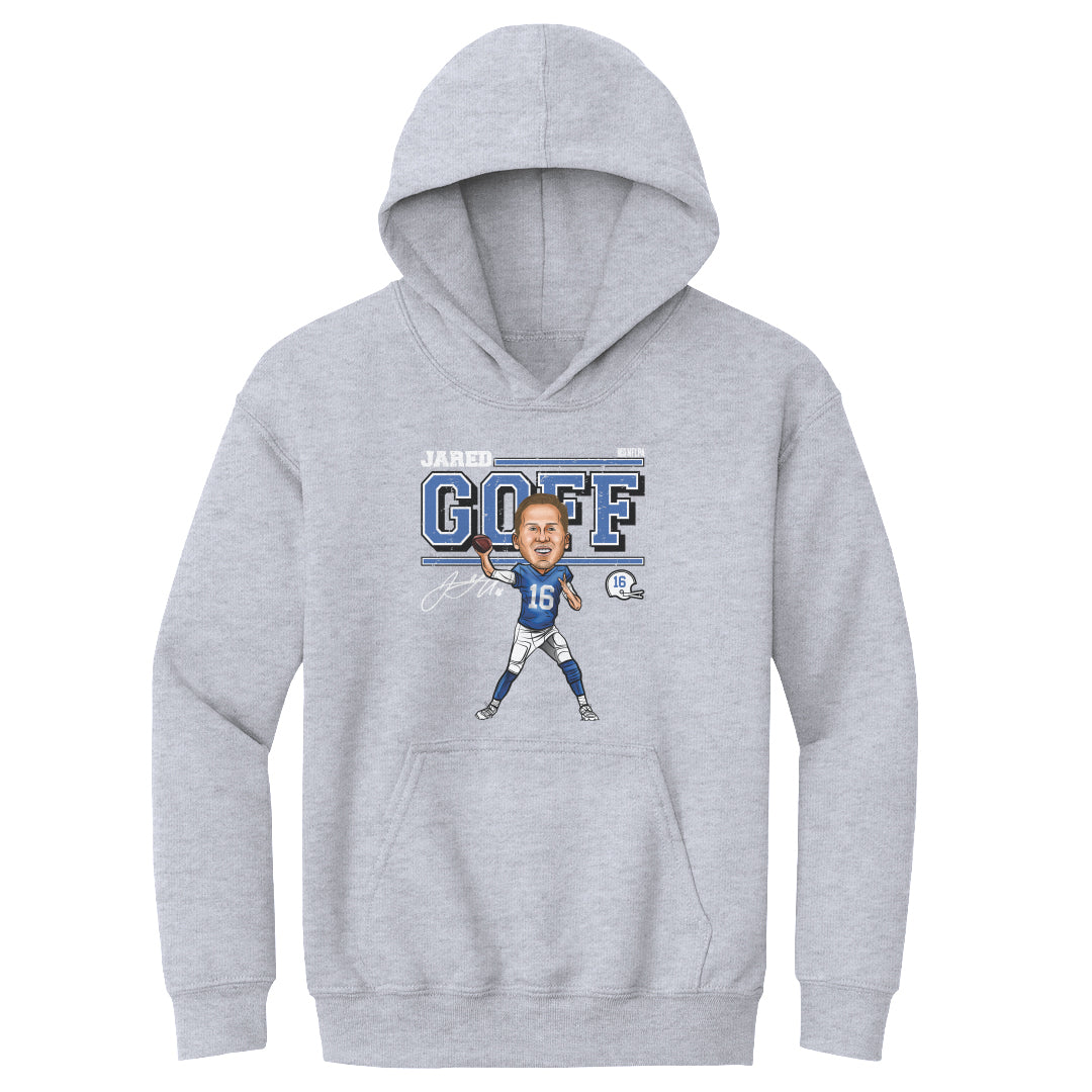 Jared Goff Kids Youth Hoodie | 500 LEVEL