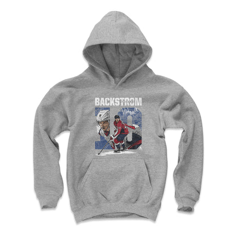 Nicklas Backstrom Kids Youth Hoodie | 500 LEVEL