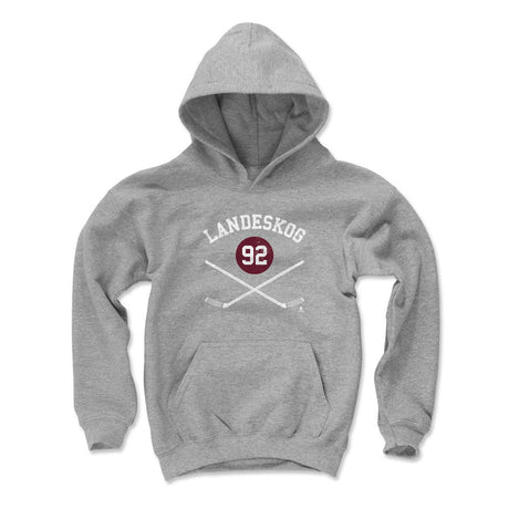 Gabriel Landeskog Kids Youth Hoodie | 500 LEVEL