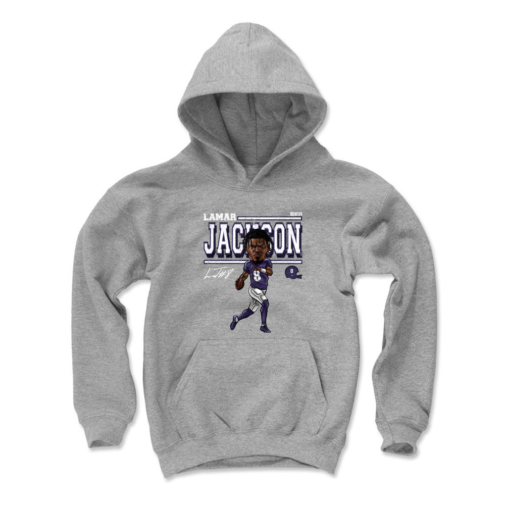 Lamar Jackson Kids Youth Hoodie | 500 LEVEL