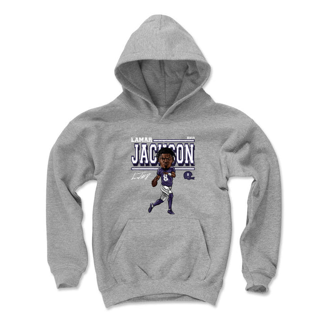 Lamar Jackson Kids Youth Hoodie | 500 LEVEL
