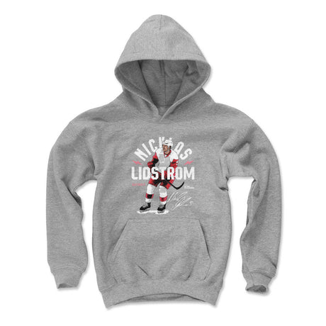 Nicklas Lidstrom Kids Youth Hoodie | 500 LEVEL