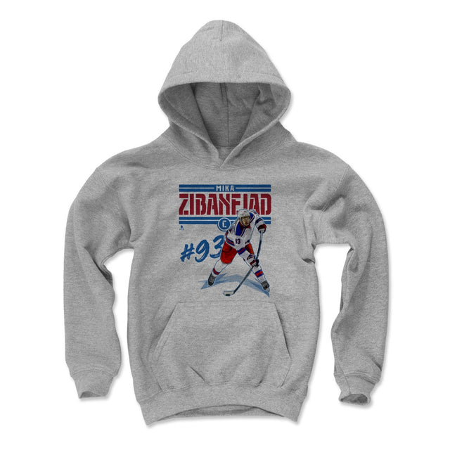 Mika Zibanejad Kids Youth Hoodie | 500 LEVEL