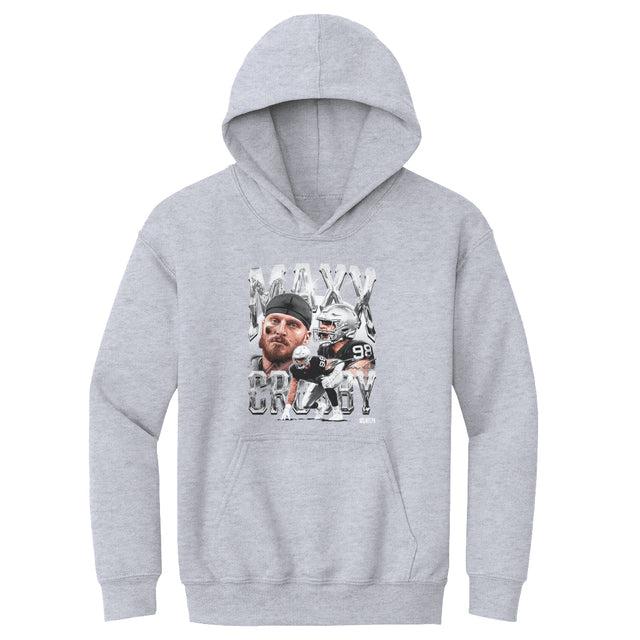Maxx Crosby Kids Youth Hoodie | 500 LEVEL