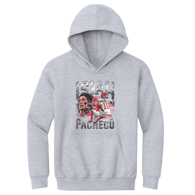 Isiah Pacheco Kids Youth Hoodie | 500 LEVEL