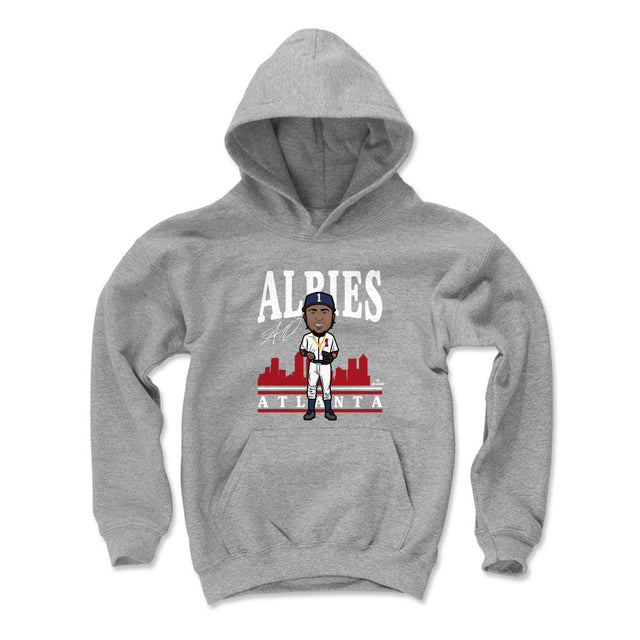 Ozzie Albies Kids Youth Hoodie | 500 LEVEL
