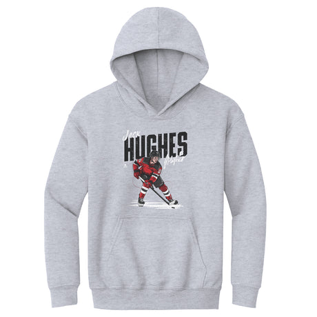 Jack Hughes Kids Youth Hoodie | 500 LEVEL