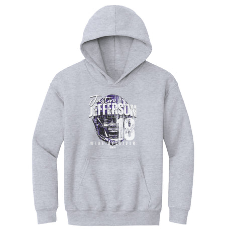 Justin Jefferson Kids Youth Hoodie | 500 LEVEL