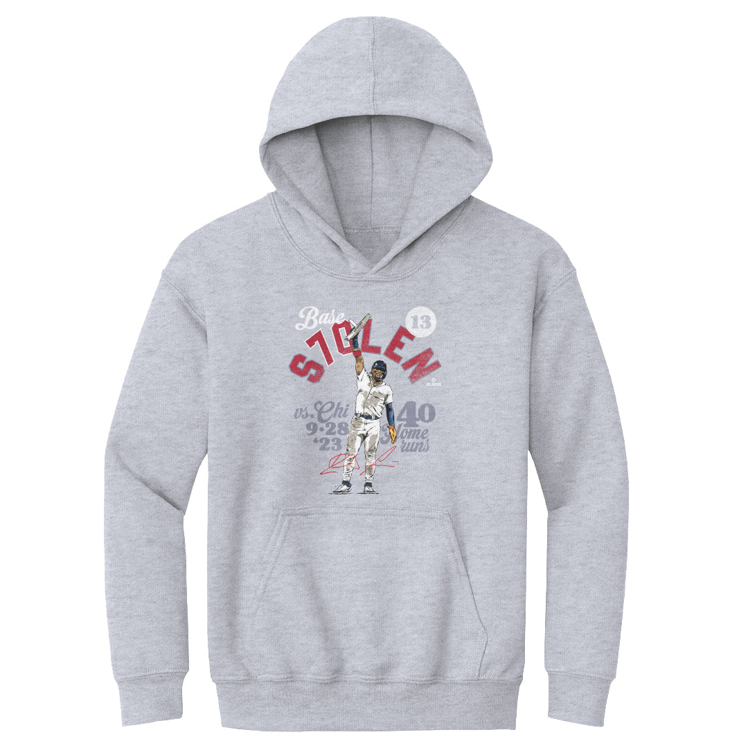 Ronald Acuna Jr. Kids Youth Hoodie | 500 LEVEL