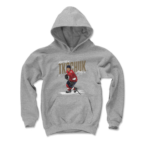 Matthew Tkachuk Kids Youth Hoodie | 500 LEVEL