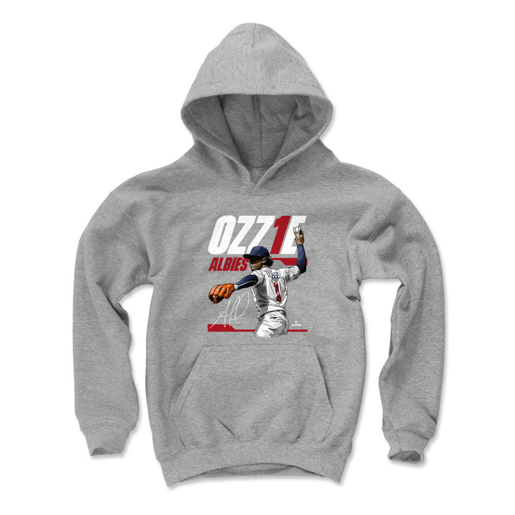 Ozzie Albies Kids Youth Hoodie | 500 LEVEL