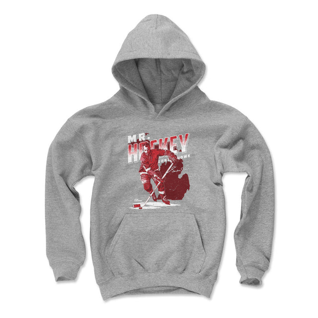Gordie Howe Kids Youth Hoodie | 500 LEVEL