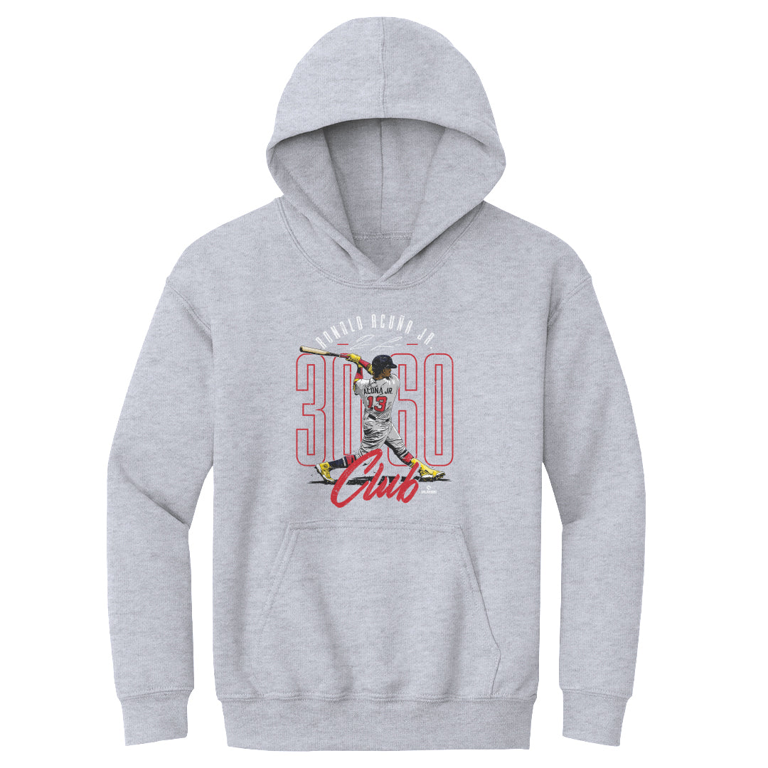 Ronald Acuna Jr. Kids Youth Hoodie | 500 LEVEL
