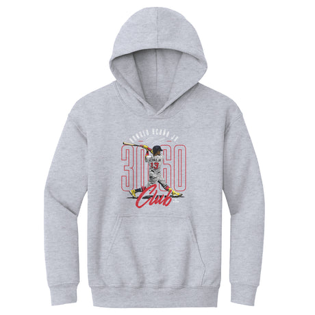 Ronald Acuna Jr. Kids Youth Hoodie | 500 LEVEL