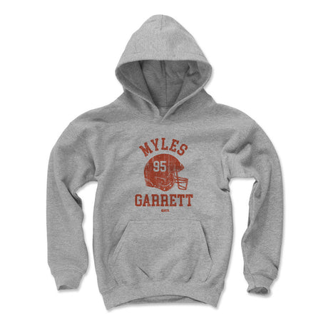 Myles Garrett Kids Youth Hoodie | 500 LEVEL