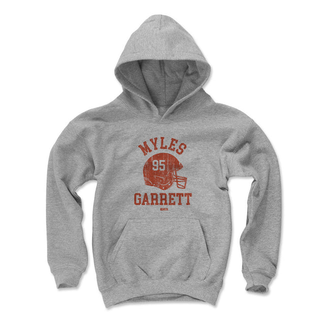 Myles Garrett Kids Youth Hoodie | 500 LEVEL