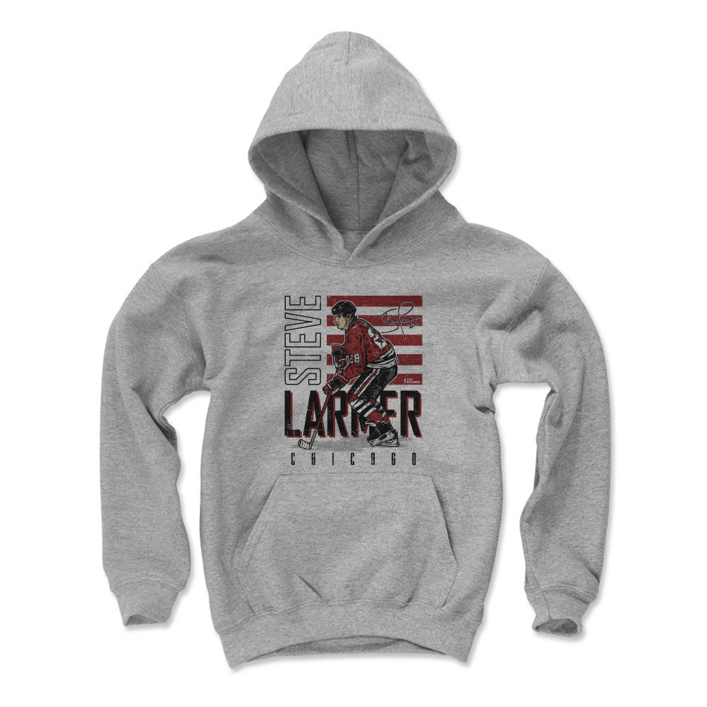 Steve Larmer Kids Youth Hoodie | 500 LEVEL