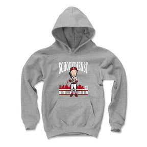Red Schoendienst Kids Youth Hoodie | 500 LEVEL