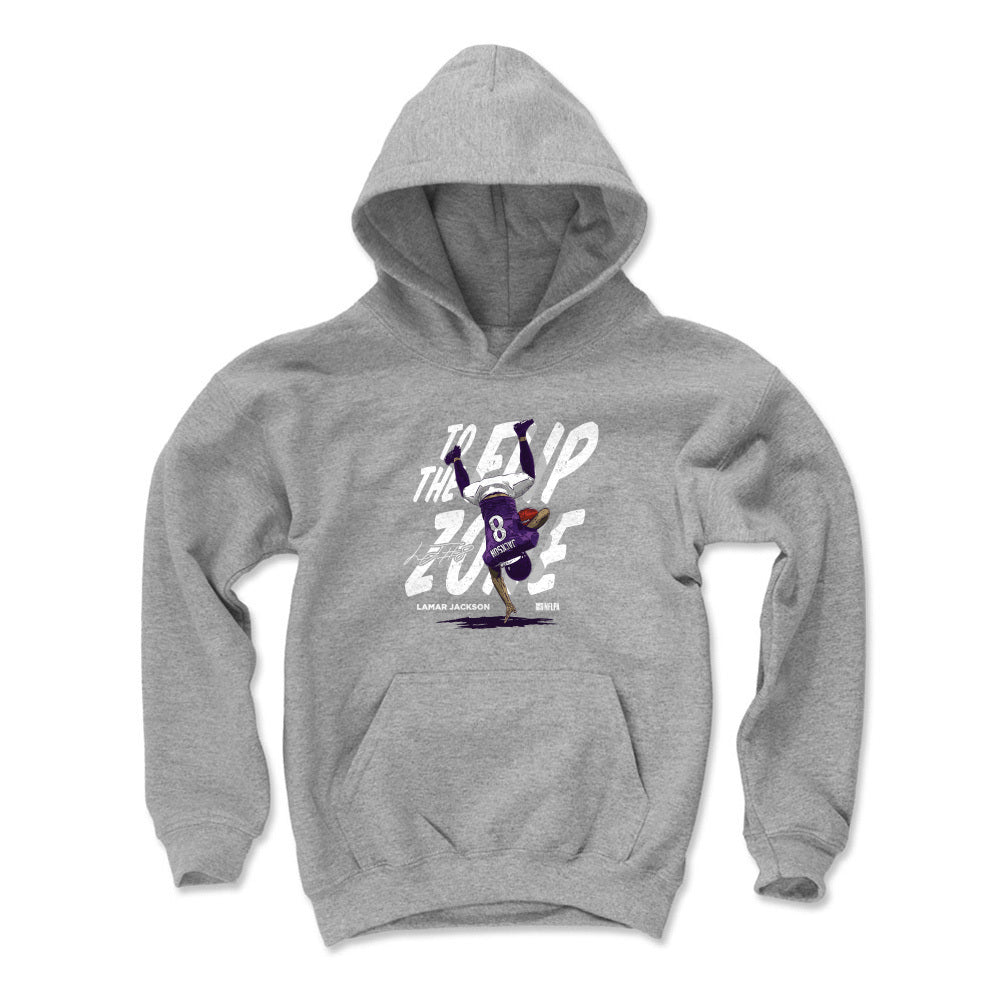 Lamar Jackson Kids Youth Hoodie | 500 LEVEL