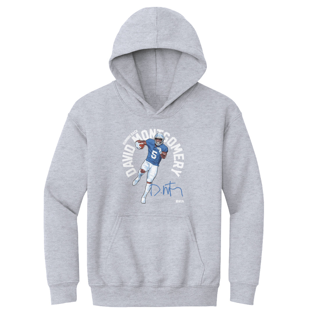 David Montgomery Kids Youth Hoodie | 500 LEVEL