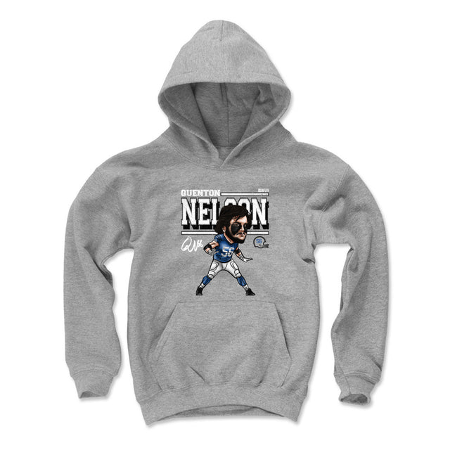Quenton Nelson Kids Youth Hoodie | 500 LEVEL