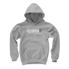 Connor Hellebuyck Kids Youth Hoodie | 500 LEVEL